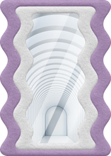 Load image into Gallery viewer, ODISHA MIRROR PURPLE - SMALL