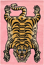 Load image into Gallery viewer, Candy Pink Rectangle Tibetan Tiger