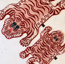 Load image into Gallery viewer, Pink and Red Tibetan Tiger