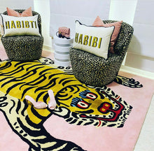 Load image into Gallery viewer, Baby Pink Bengal Tiger XL Carpet 2x3m