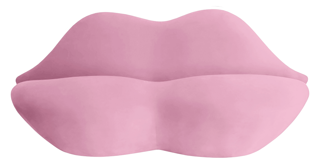 THE KISS Velvet Sofa - PINK
