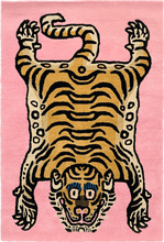 Load image into Gallery viewer, Candy Pink Rectangle Tibetan Tiger
