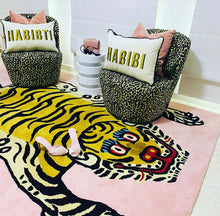 Load image into Gallery viewer, Baby Pink Bengal Tiger Large XL Carpet 2x3m
